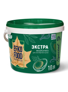 Майонез Efko Food Special Экстра 67%, 10л