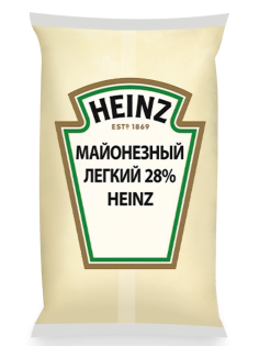 Соус майонезный Heinz легкий 28%, 2кг