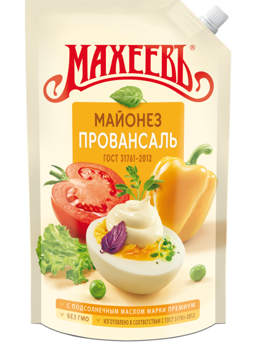 Майонез Махеевъ Провансаль ГОСТ 50.5%, 770г