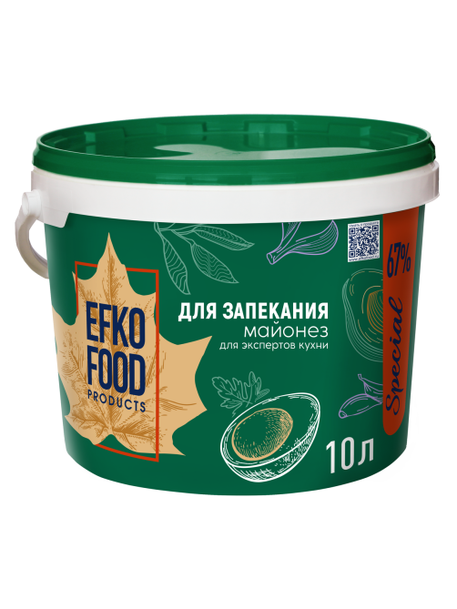 Майонез Efko Food Special для запекания 67%, 10л