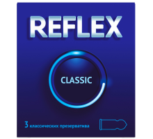 Презервативы Reflex Classic натуральный латекс, 3шт