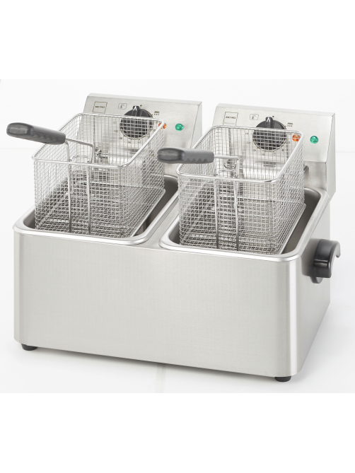 METRO PROFESSIONAL Фритюрница двойная GDF 3024, 4 + 4л
