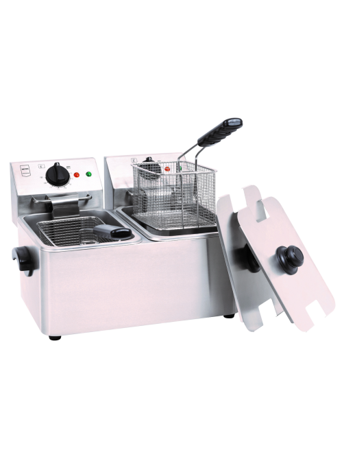 METRO PROFESSIONAL Фритюрница двойная GDF 3024, 4 + 4л