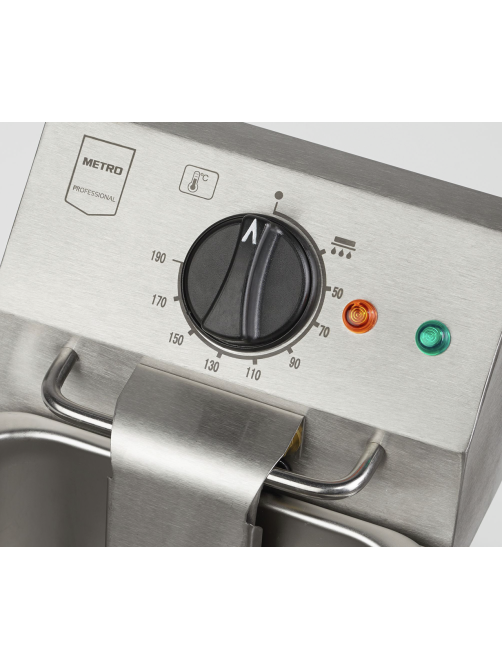 METRO PROFESSIONAL Фритюрница двойная GDF 3024, 4 + 4л