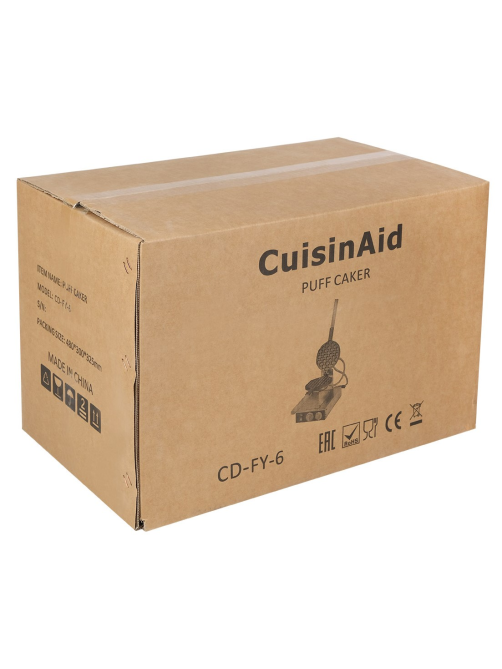 Вафельница для гонконгских вафель (Bubble Waffle) CuisinAid CD-FY-6