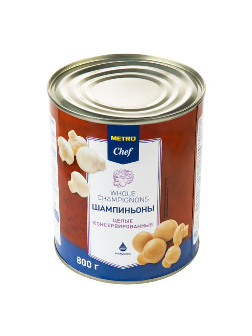 METRO Chef Грибы шампиньоны, 850мл