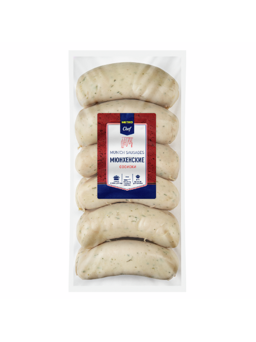 METRO Chef Сосиски Мюнхенские, ~1.2кг