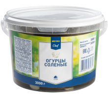 METRO Chef Огурцы соленые, 3кг