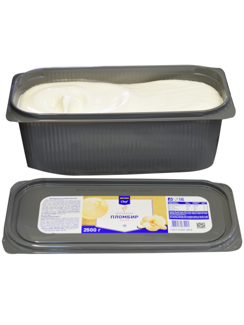 METRO Chef Мороженое пломбир Ванильное, 2.5кг