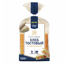 METRO Chef Хлеб тостовый пшеничный нарезка, 520г