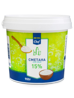 METRO Chef Сметана 15%, 900г