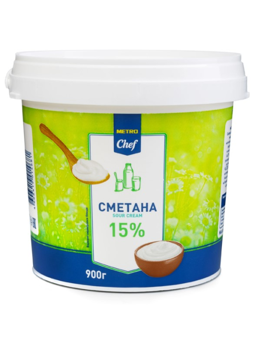 METRO Chef Сметана 15%, 900г