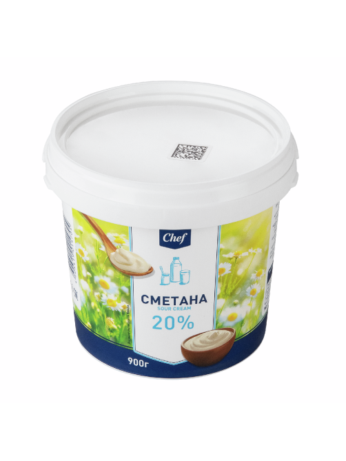 METRO Chef Сметана, 20%, 900г