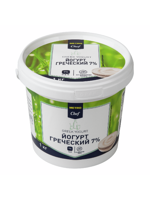 METRO Chef Йогурт греческий 7%, 1кг