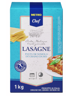 METRO Chef Макароны лазанья Lasagne, 1кг