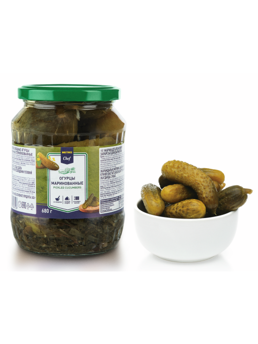 METRO Chef Огурцы маринованные, 680г