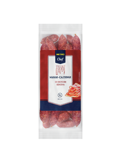 METRO Chef Салями мини с беконом, 500г