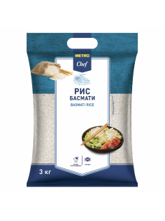 METRO Chef Крупа рис Басмати сорт экстра, 3кг
