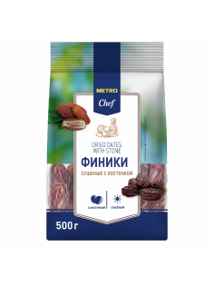 METRO Chef Финики сушеные с косточкой, 500г