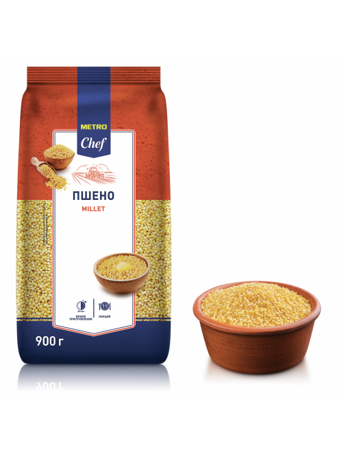 METRO Chef Крупа пшено шлифованное, 900г