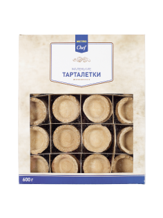 METRO Chef Тарталетки икорные маленькие слоеные 100шт, 600г
