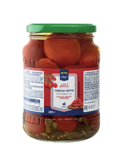 METRO Chef Томаты черри маринованные, 680г