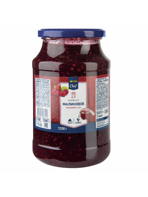 METRO Chef Варенье Домашний десерт малина, 1.2кг