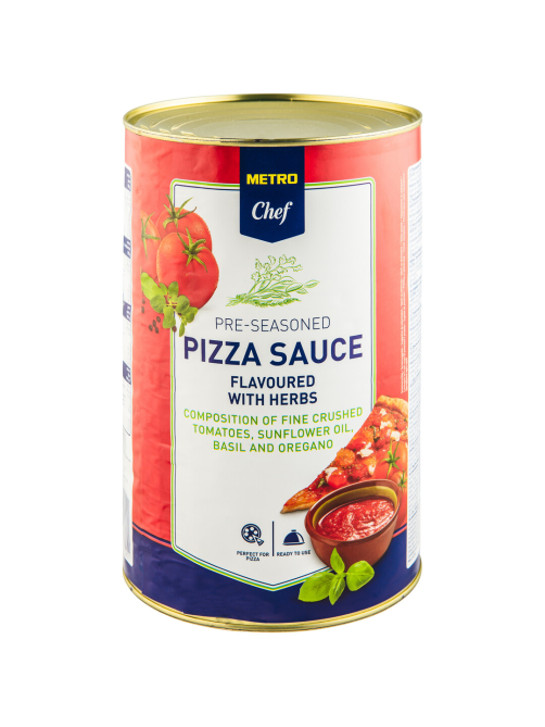 METRO Chef Соус томатный для пиццы с травами, 4.1кг