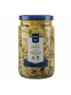 METRO Chef Артишоки четвертинки в масле, 1.6кг