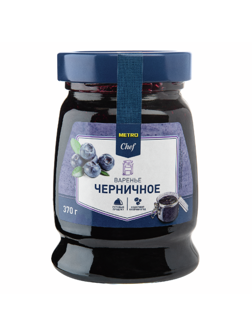 METRO Chef Варенье домашнее десертное черника, 370г