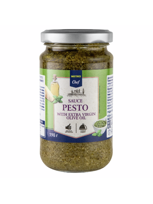 METRO Chef Соус песто с оливковым маслом Extra Virgin, 190г