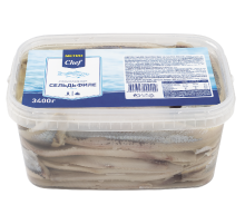 METRO Chef Сельдь в масле, 3.4 кг