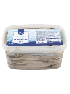 METRO Chef Сельдь в масле, 3.4 кг