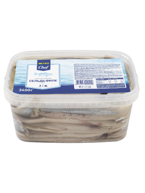 METRO Chef Сельдь в масле, 3.4 кг