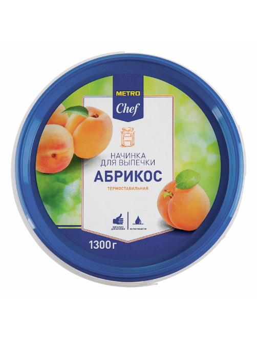 METRO Chef Начинка для выпечки Абрикос, 1.3кг