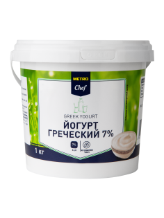 METRO Chef Йогурт греческий 7%, 1кг
