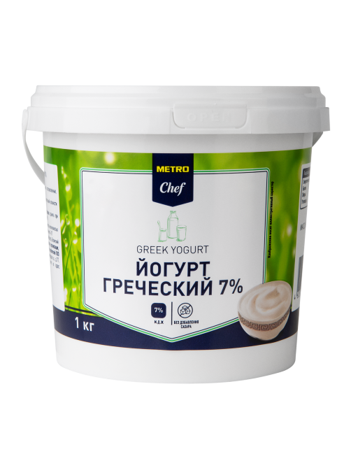 METRO Chef Йогурт греческий 7%, 1кг