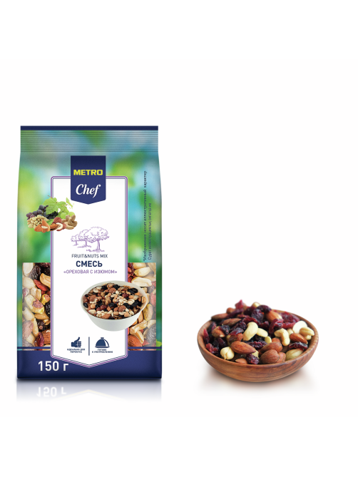 METRO Chef Смесь ореховая с изюмом, 150г