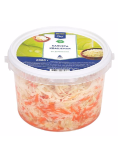 METRO Chef Капуста квашеная по-деревенски, 2кг