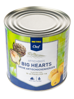 METRO Chef Артишоки Big Hearts сердцевины 30/40, 2.65л