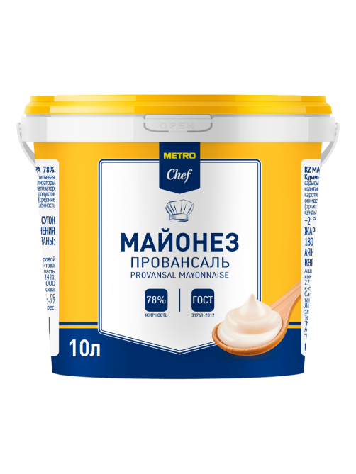 METRO Chef Майонез Провансаль 78%, 10л