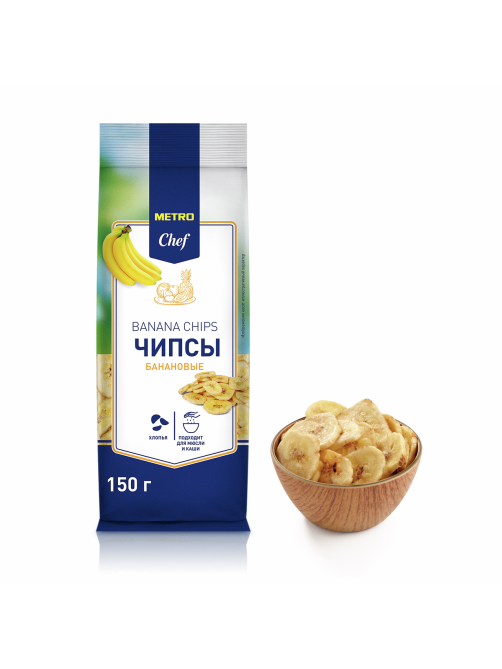 METRO Chef Чипсы банановые, 150г