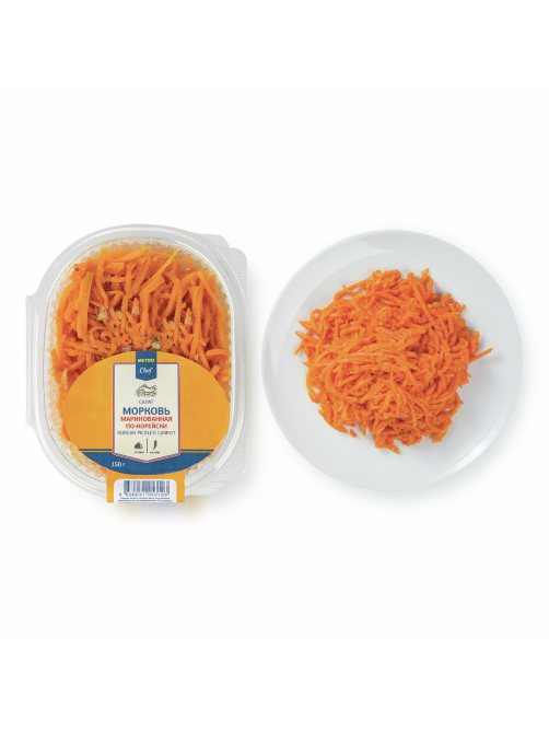 METRO Chef Морковь По-корейски маринованная, 150г