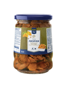 METRO Chef Грибы лисички маринованные, 540г