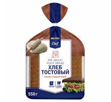 METRO Chef Хлеб тостовый ржано-пшеничный нарезка, 550г