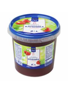 METRO Chef Начинка для выпечки с ароматом клубники, 1.3кг