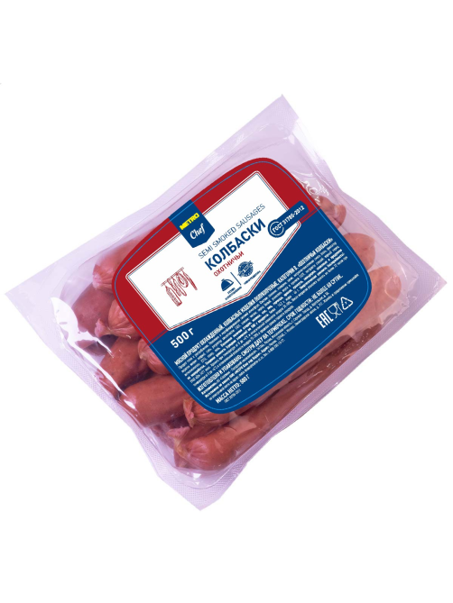 METRO Chef Колбаски Охотничьи полукопченые, 500г