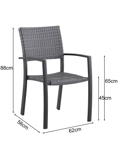 METRO PROFESSIONAL Кресло Balsario, 88 x 56 x 62см