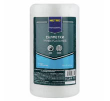 METRO PROFESSIONAL Салфетки универсальные в рулоне 150л, 25 x 21см