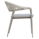 METRO PROFESSIONAL Кресло Asago бежевое, 79 x 57 x 63см
